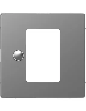 D-Life enjoliveur pour thermostat programmable écran tactile acier SCHNEIDER MTN5775-6036