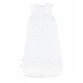 Gigoteuse 100 cm en mousseline Animaux blanc