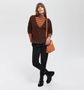 Pantalon cigarette Femme - Noir